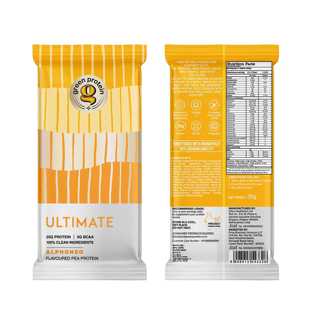 Ultimate Assorted Sachets 25g Plant Protein - Pack of 10