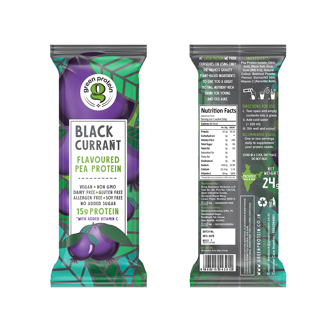 Regular Assorted Sachets 15g Plant Protein - Pack of 36