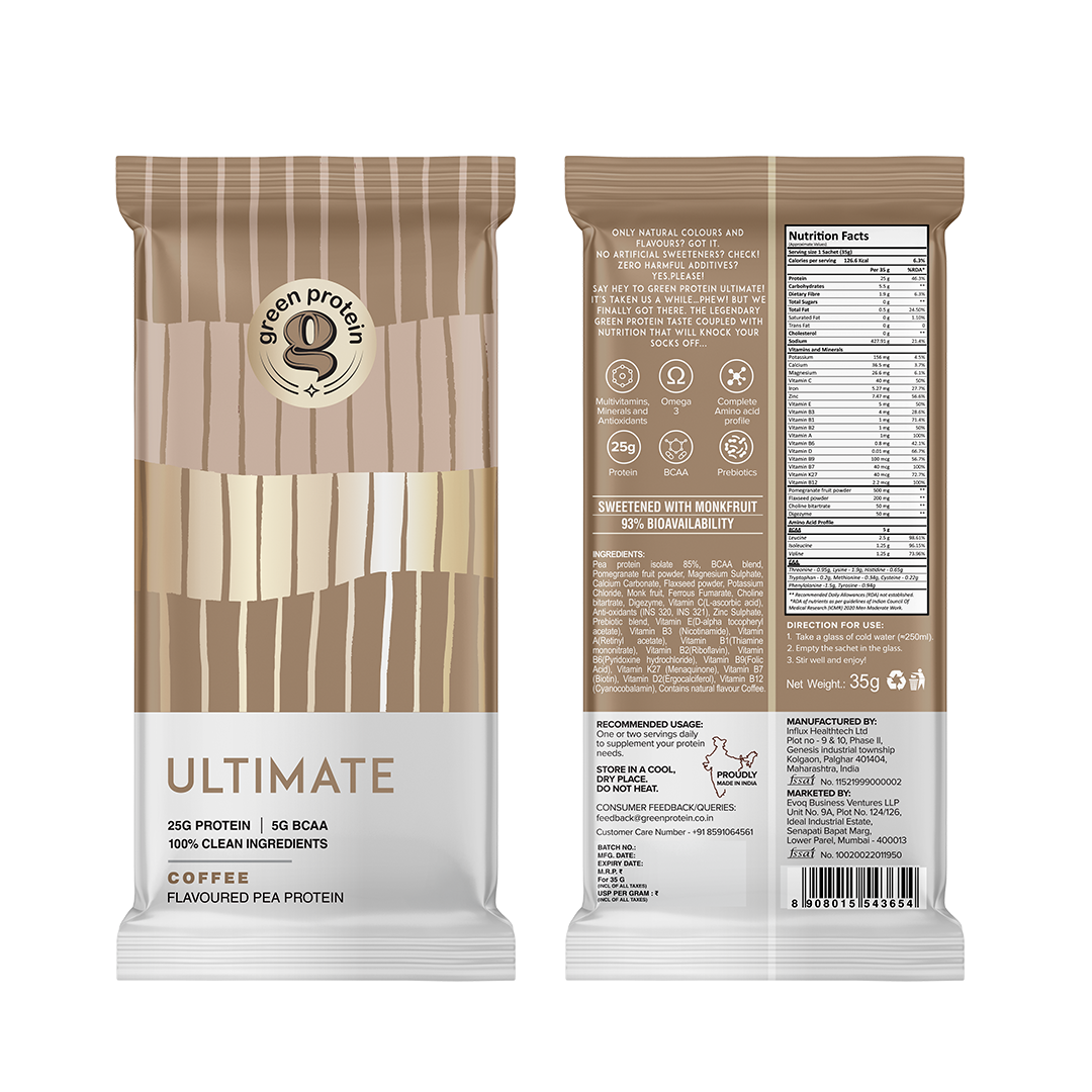 Ultimate Assorted Sachets 25g Plant Protein - Pack of 10