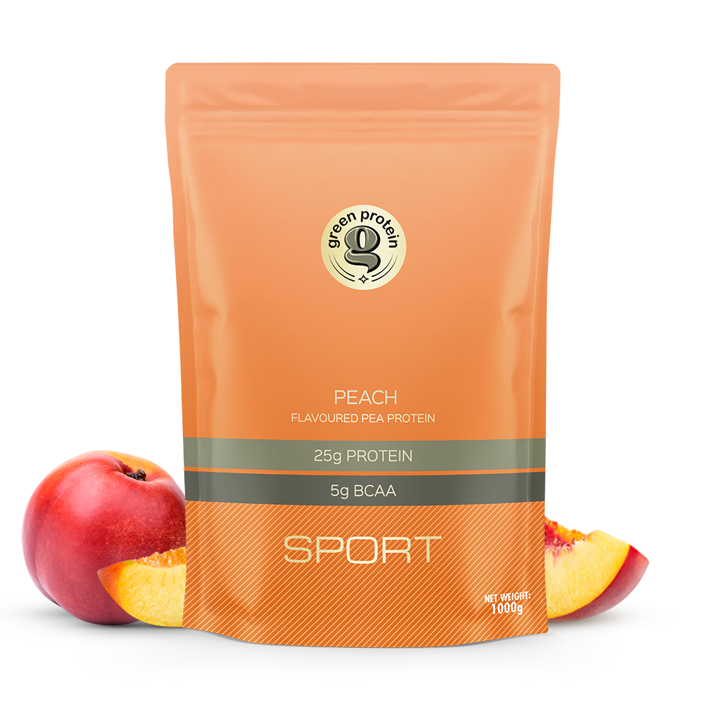 Peach 25g Plant Protein - Pack of 1kg - Sport