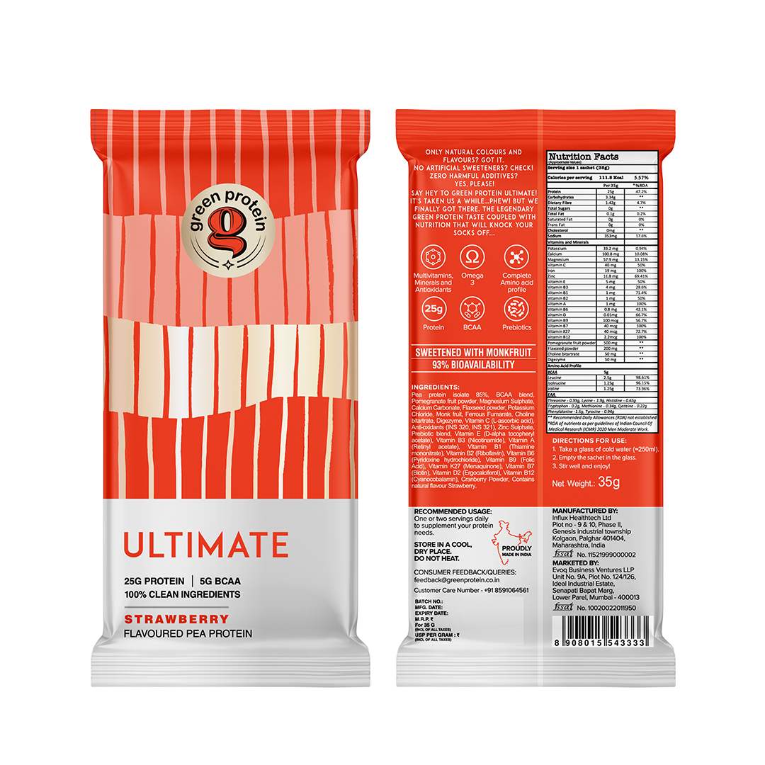 Ultimate Assorted Sachets 25g Plant Protein - Pack of 10