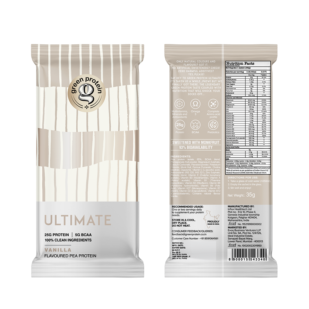 Ultimate Assorted Sachets 25g Plant Protein - Pack of 10