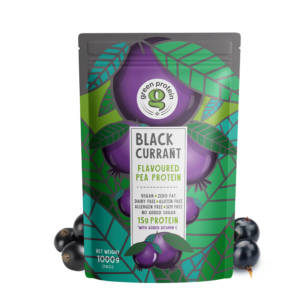 Black Currant 15g Plant Protein - Pack of 1kg - Regular