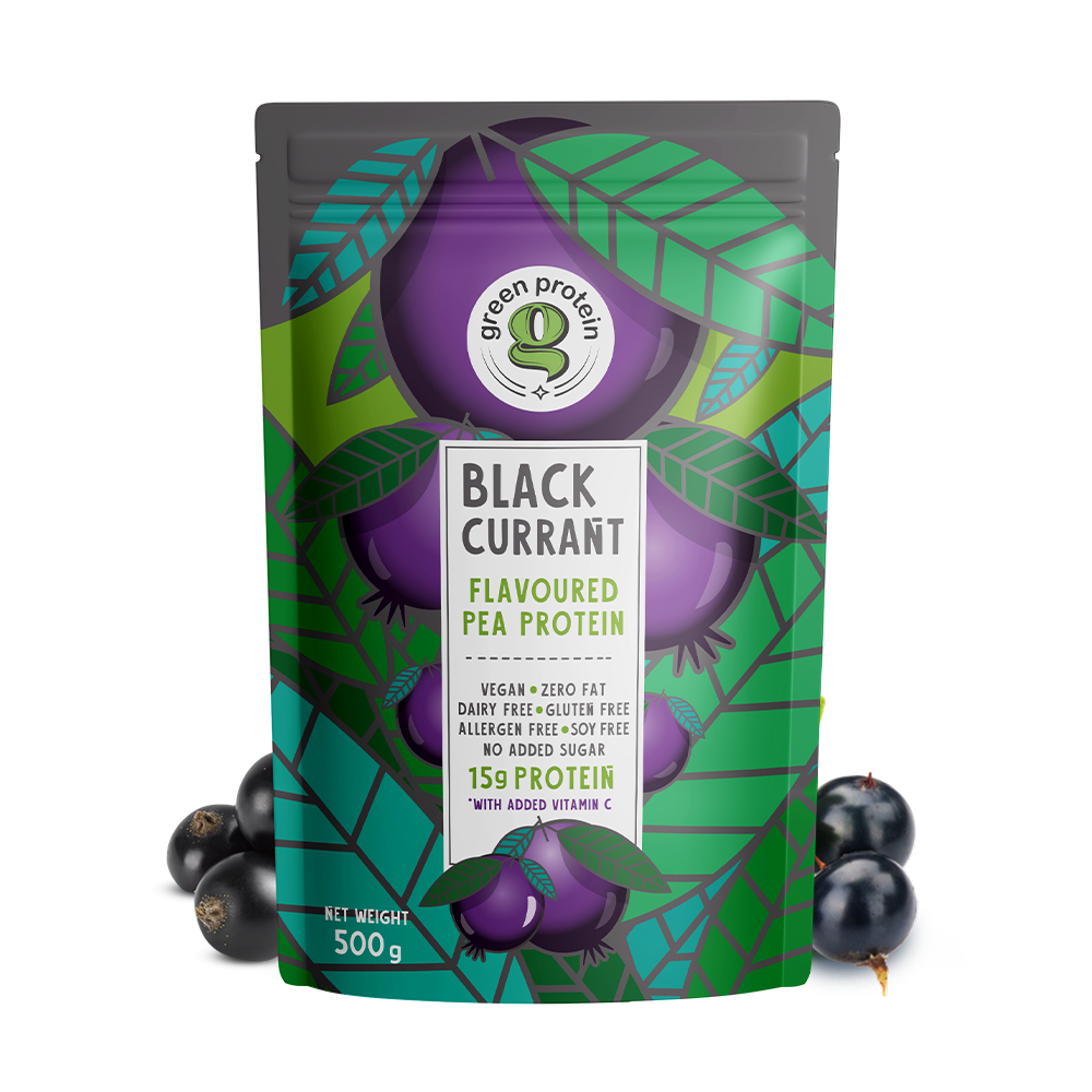 Black Currant 15g Plant Protein - Pack of 500g - Regular