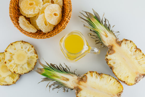 pineapple slices for protein Shake