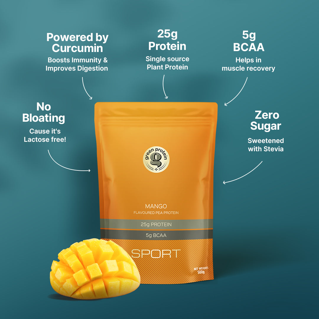 Mango 25g Plant Protein - Pack of 500g - Sport