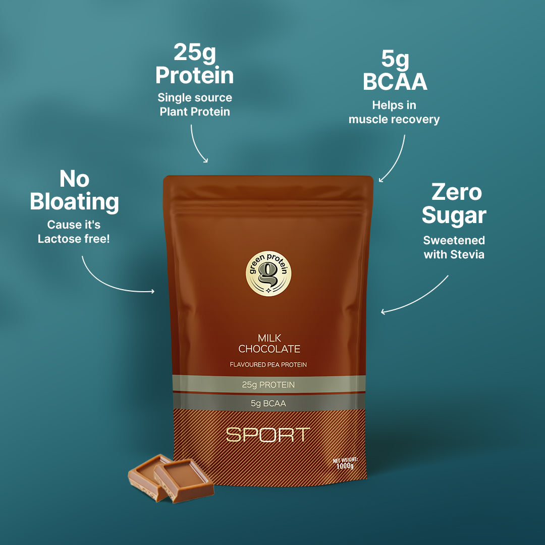 Milk Chocolate 25g Plant Protein - Pack of 1kg - Sport