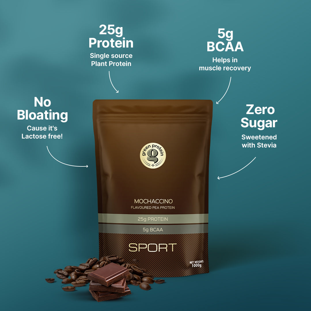 Mochaccino 25g Plant Protein - Pack of 1kg - Sport