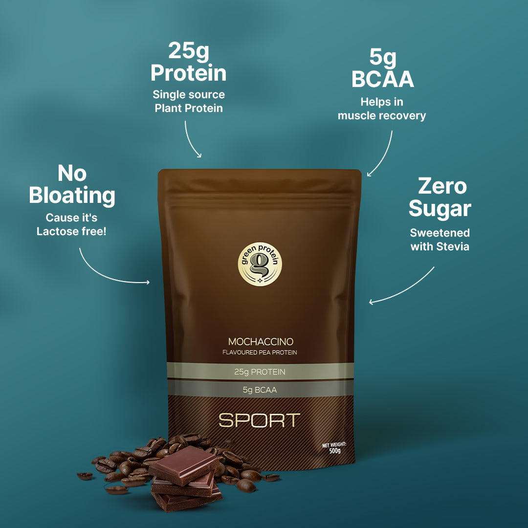 Mochaccino 25g Plant Protein - Pack of 500g - Sport