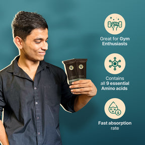 Chocolate 25g Plant Protein - Pack of 1kg - Sport