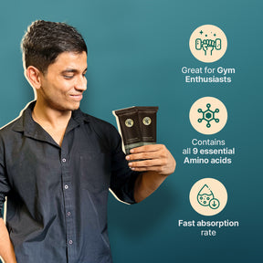 Chocolate 25g Plant Protein - Pack of 500g - Sport