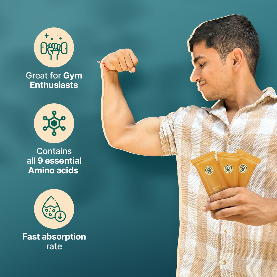 Mango 25g Plant Protein - Pack of 500g - Sport