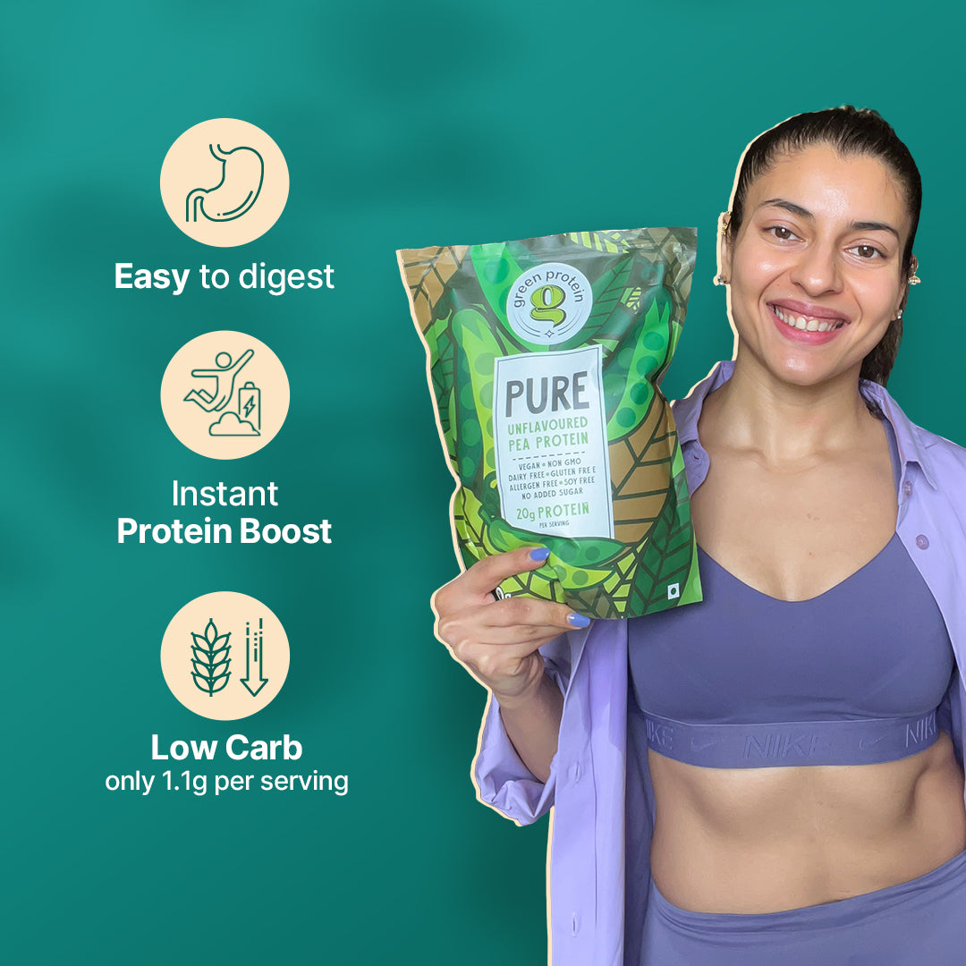 Unflavoured 20g Plant Protein - Pack of 500g - Pure