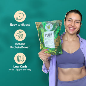 Unflavoured 20g Plant Protein - Pack of 500g - Pure