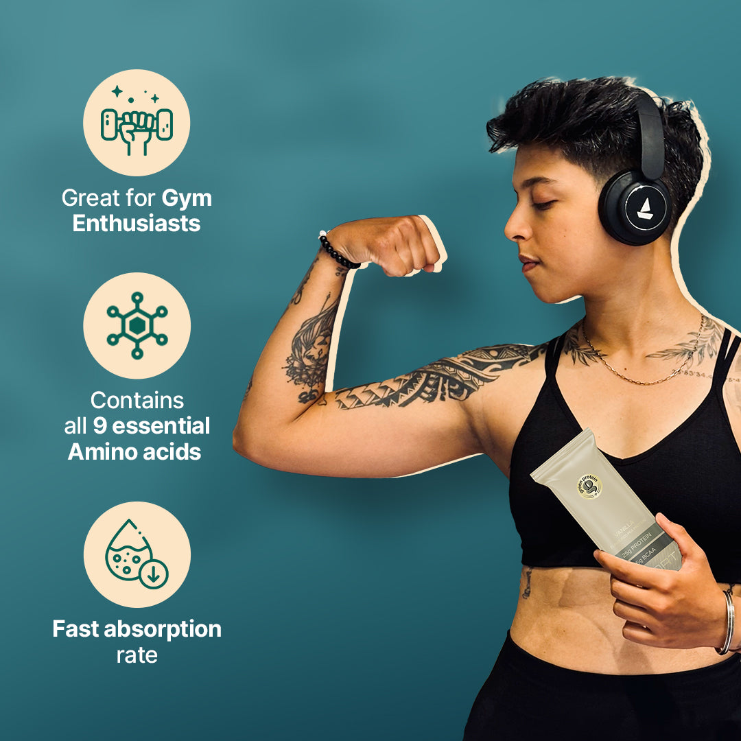 Vanilla 25g Plant Protein - Pack of 1kg - Sport