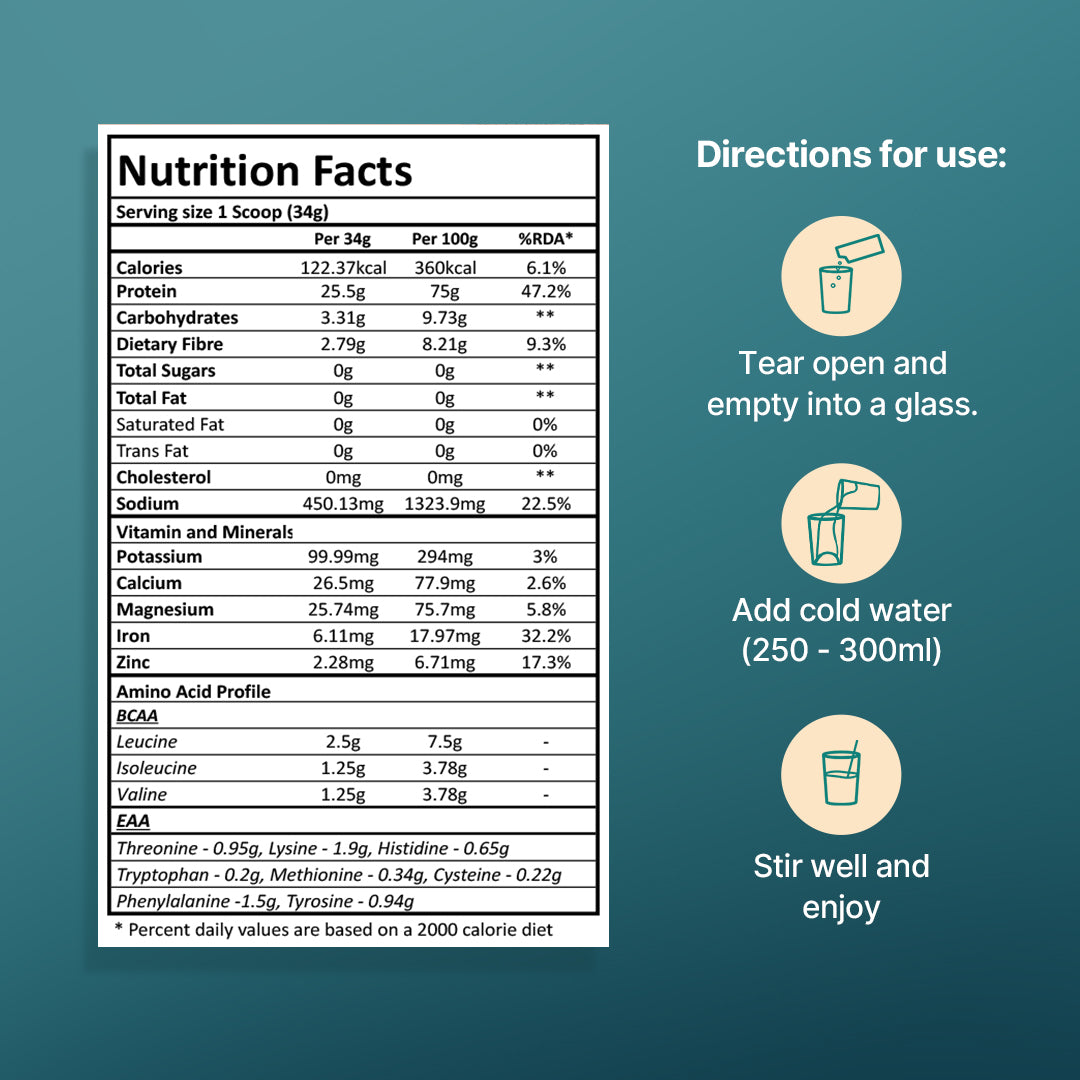 Milk Chocolate 25g Plant Protein - Pack of 1kg - Sport