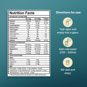 Banana 25g Plant Protein - Pack of 1kg - Sport