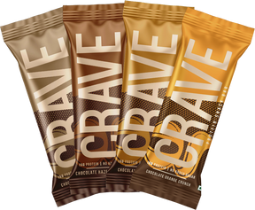 Crave Assorted Bars 15g Plant Protein - Pack of 8
