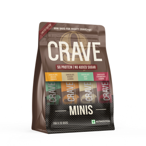 Crave Minis Limited Edition Assorted Bars | 5g Plant Protein | Pack Of 20