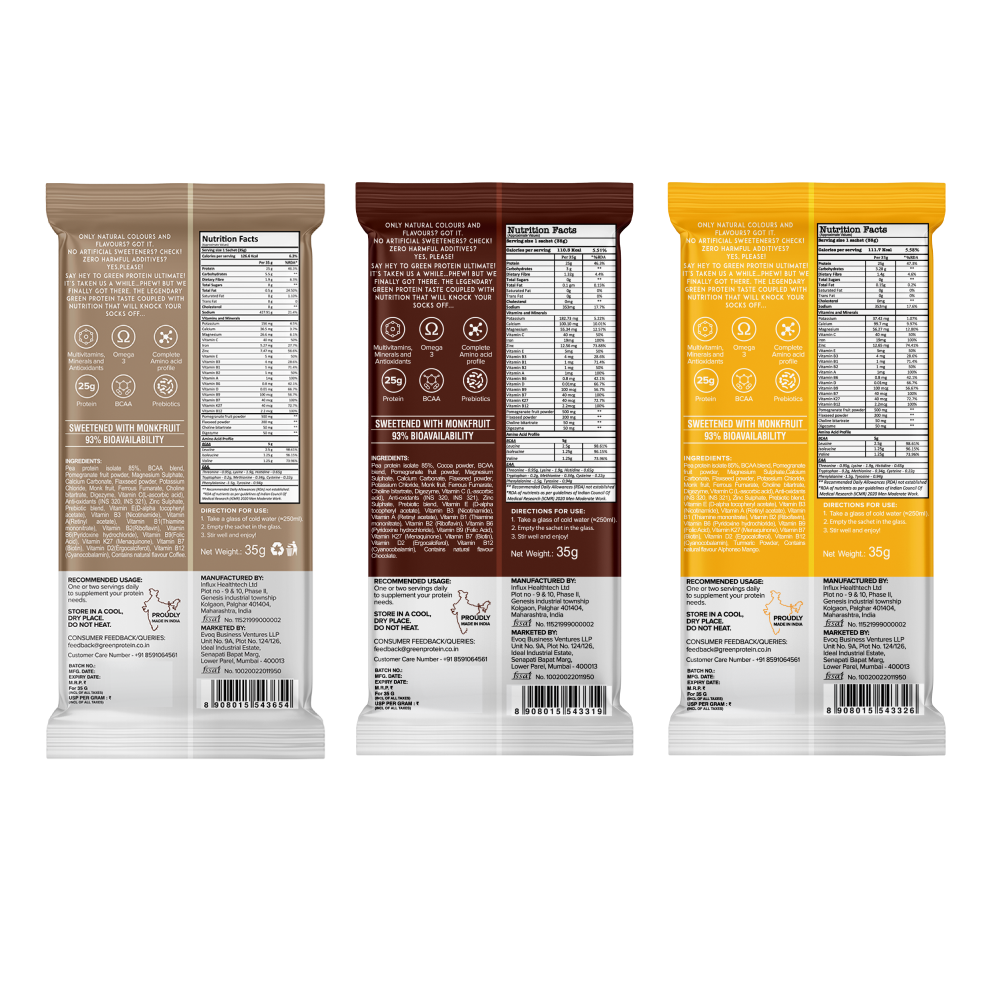 Crave Minis + Ultimate Protein Sachets Combo