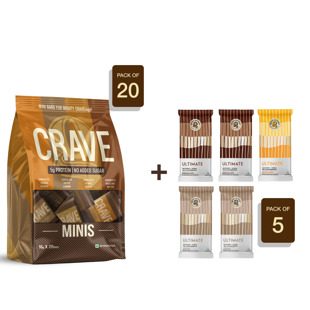 Crave Minis + Ultimate Protein Sachets Combo