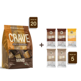 Crave Minis + Ultimate Protein Sachets Combo