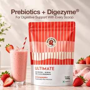 Strawberry 25g Plant Protein - Pack of 1kg - Ultimate